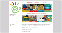 Desktop Screenshot of ergotherapiepraxis-oehler.de